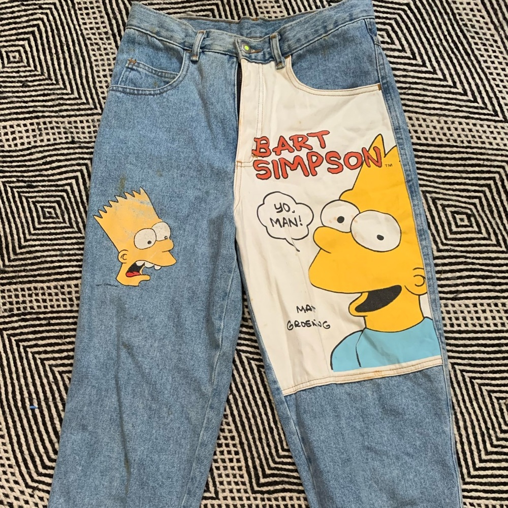 Vintage StickShift Jeans The Simpson’s 1990s